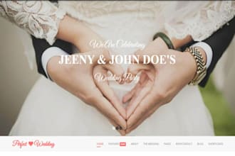design wix photography portfolio website wedding photographer website