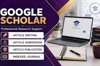 write and publish research article on google scholar  indexed journal