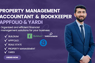 do real estate and property management bookkeeping