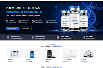 build fda complaint peptide supplement website research peptide sarms website
