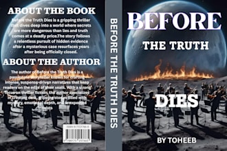 do, fix book cover art, kindle book cover, book cover design, thriller book