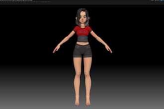 create and rig 3d character model, cc4, iclone, unity, vroid, vrchat, c4d, vrm