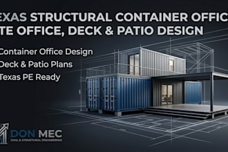 design texas structural container office, site office, outdoor structures plans