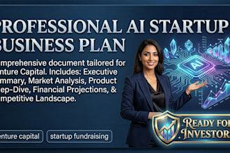 write an urgent ai startup business plan for venture capital funding