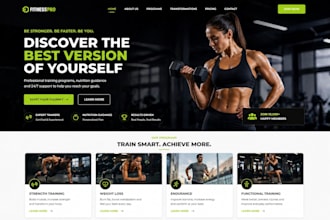 create a modern high converting landing page for your business