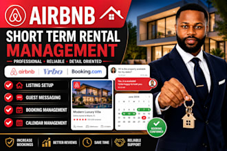 setup short term rental listings on airbnb as your cohost