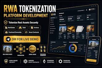 build blockchain rwa tokenization platform for real estate asset owners, dapp