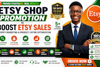 boost etsy sales with etsy shop promotion etsy marketing and product listing