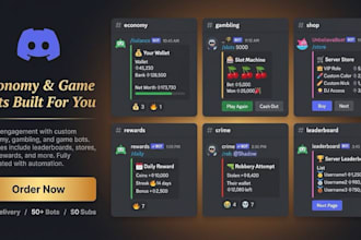 create custom discord bot for your server