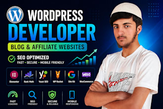 build SEO wordpress blog and affiliate website