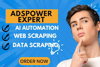 adspower expert adspower automation expert rpa automation adspower web scraping