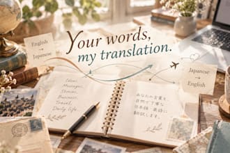 natural english to japanese translation by native japanese