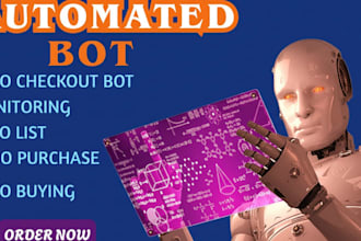 do auto buying bot, checkout bot, shopping bot, pokemon bot, auto purchase bot