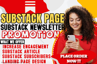 do massive substack article promotion