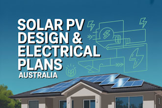 design solar pv system and electrical plans for australia