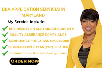 write dda maryland policy and procedure, quality assurance, program service plan