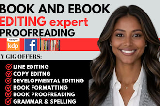 line edit and proofread your  romance book or manuscript