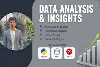 do statistical data analysis in python and sql