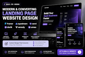build fix framer typedream carrd dorik versoly umso landing page website design