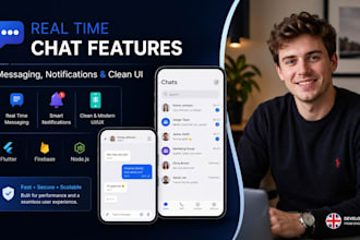 build rork app flutter app with chat audio video call features using agora, xano
