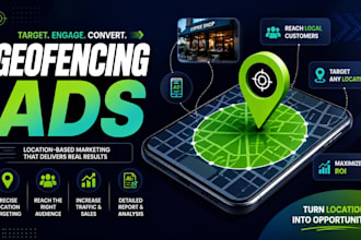 run targeted geofencing ads and location based marketing campaign