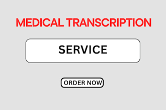 transcribe medical audio to text