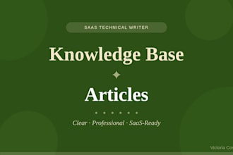 write a professional knowledge base article for your saas product