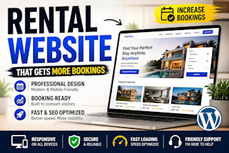 build rental website to increase bookings fast