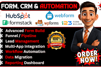 build formstack web forms 123formbuilder wpforms google sheet sync hubspot crm