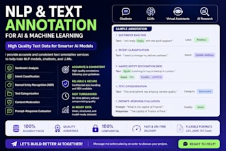 annotate and label text data for nlp and ai training
