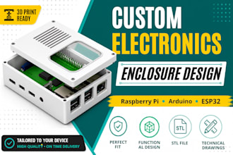 design raspberry pi arduino case for 3d printing