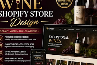 design wine shopify store wine website shopify store liquor store wine store