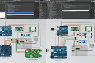 use esp32, nrf52, stm32, arduino programming for embedded iot system