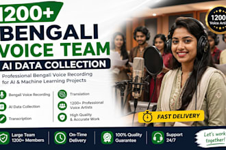 do bengali voice recording for ai data projects