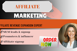 your affiliate influencer marketing for your affiliate program