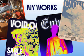 design editorial, edgy posters for parties and events