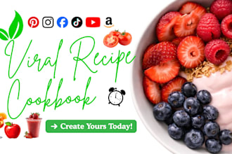 cookbook writer recipes cookbook layout design formatting kids ebook ghostwriter
