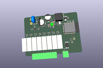 make hardware prototyping, schematic, pcb design, esp32, esp8266, stm32, arduino