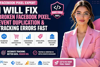 fix broken facebook meta pixel event duplication tracking errors fixing