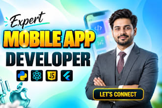do mobile app development, ios app android app creation, flutter app developer