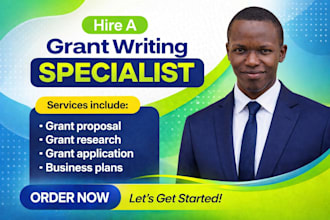 grant writing grant proposal grant application submission for nonprofit and llc