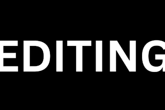 edit and proofread your manuscript