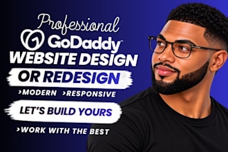 godaddy website design godaddy website redesign develop godaddy