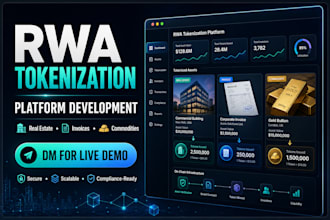 develop rwa tokenization platform for real estate assets and smart contracts