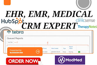 integrate hubspot with emr crm modmed pabau fusion therapynotes rnxt clinicsense