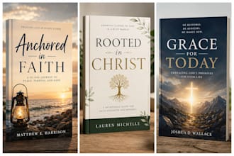 do christian book cover design, religious book cover, amazon kdp cover