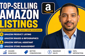 do amazon product listing, amazon images, amazon product infographic, amazon va