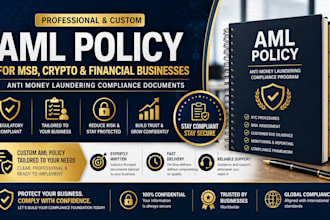 write aml policy for msb crypto and money services business compliance