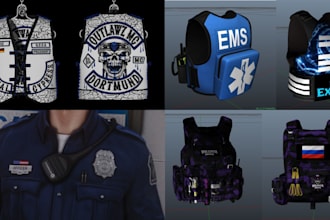 make custom eup, ems, mc kuttes, bikers vest, gang clothing, vest, clothes packs