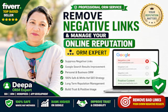 suppress or push down negative search results